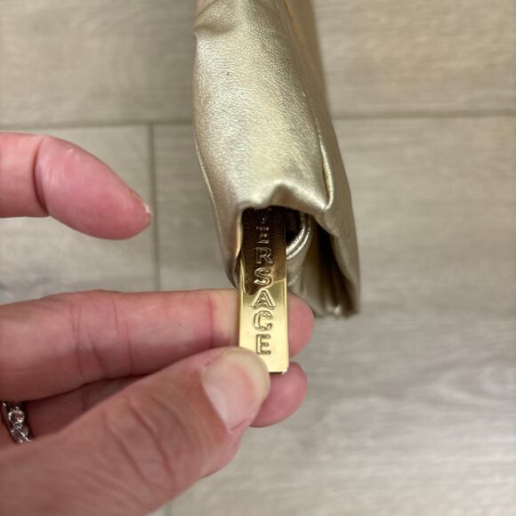 Vintage Versace Parfums Gold Clutch Purse - Picture 8 of 9